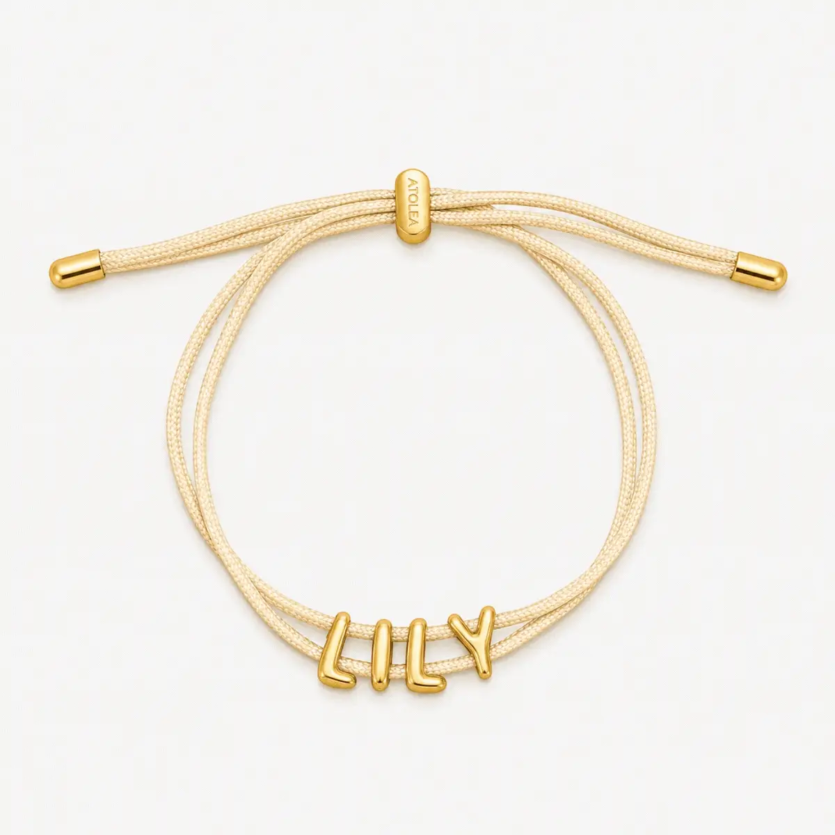 Bubble Name Bracelet - Image 2