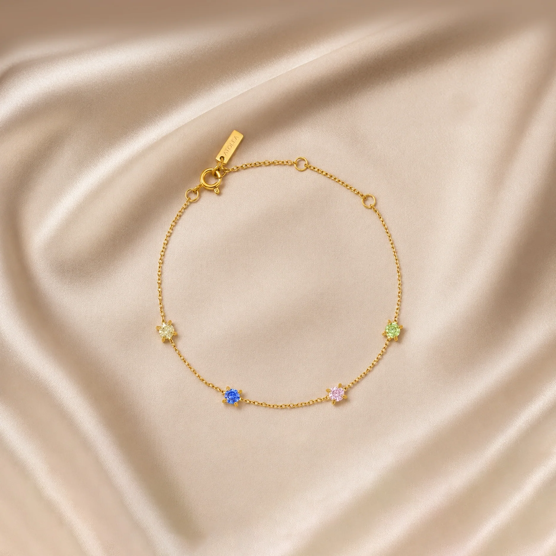 Custom Birthstone Bracelet - Image 10