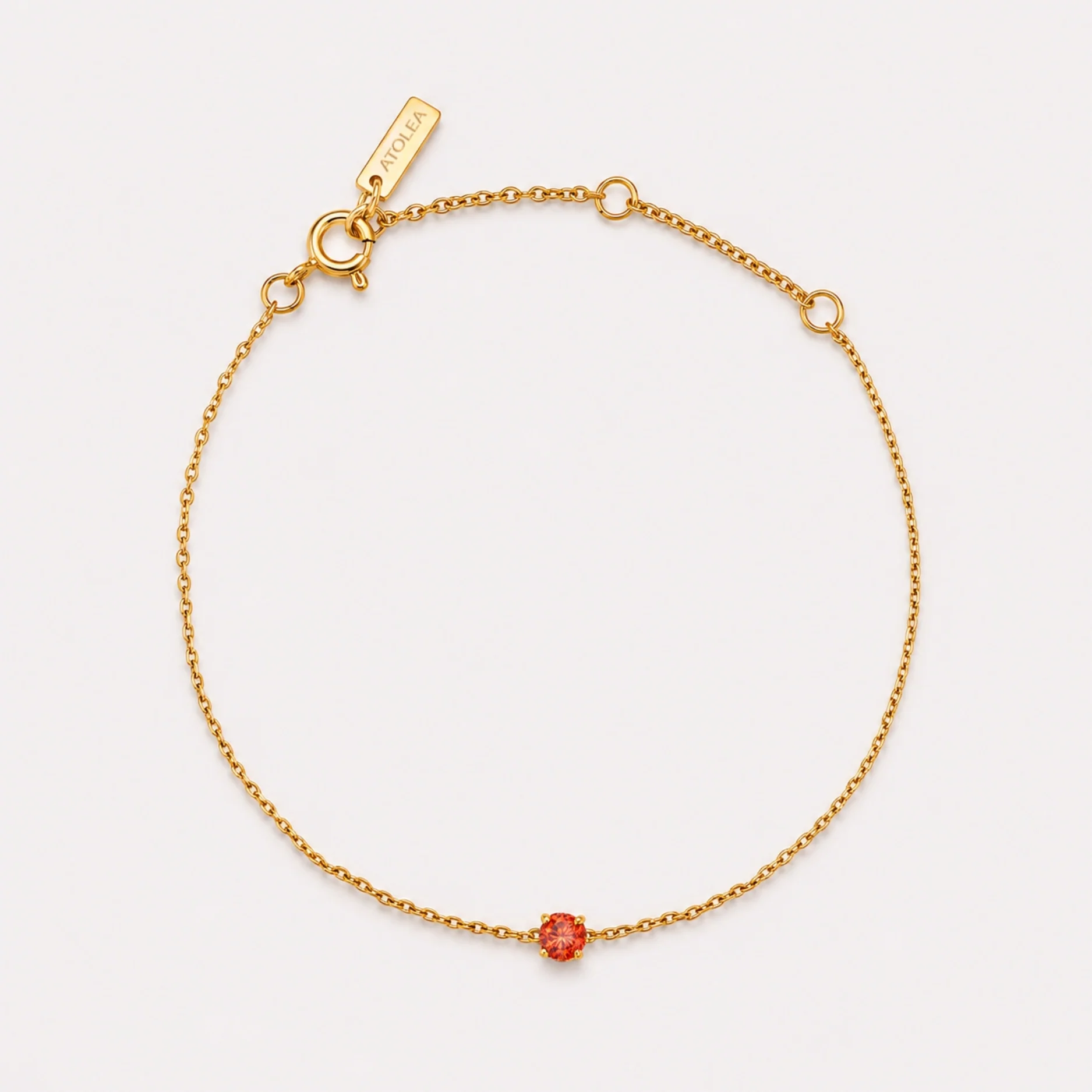 Custom Birthstone Bracelet - Image 4