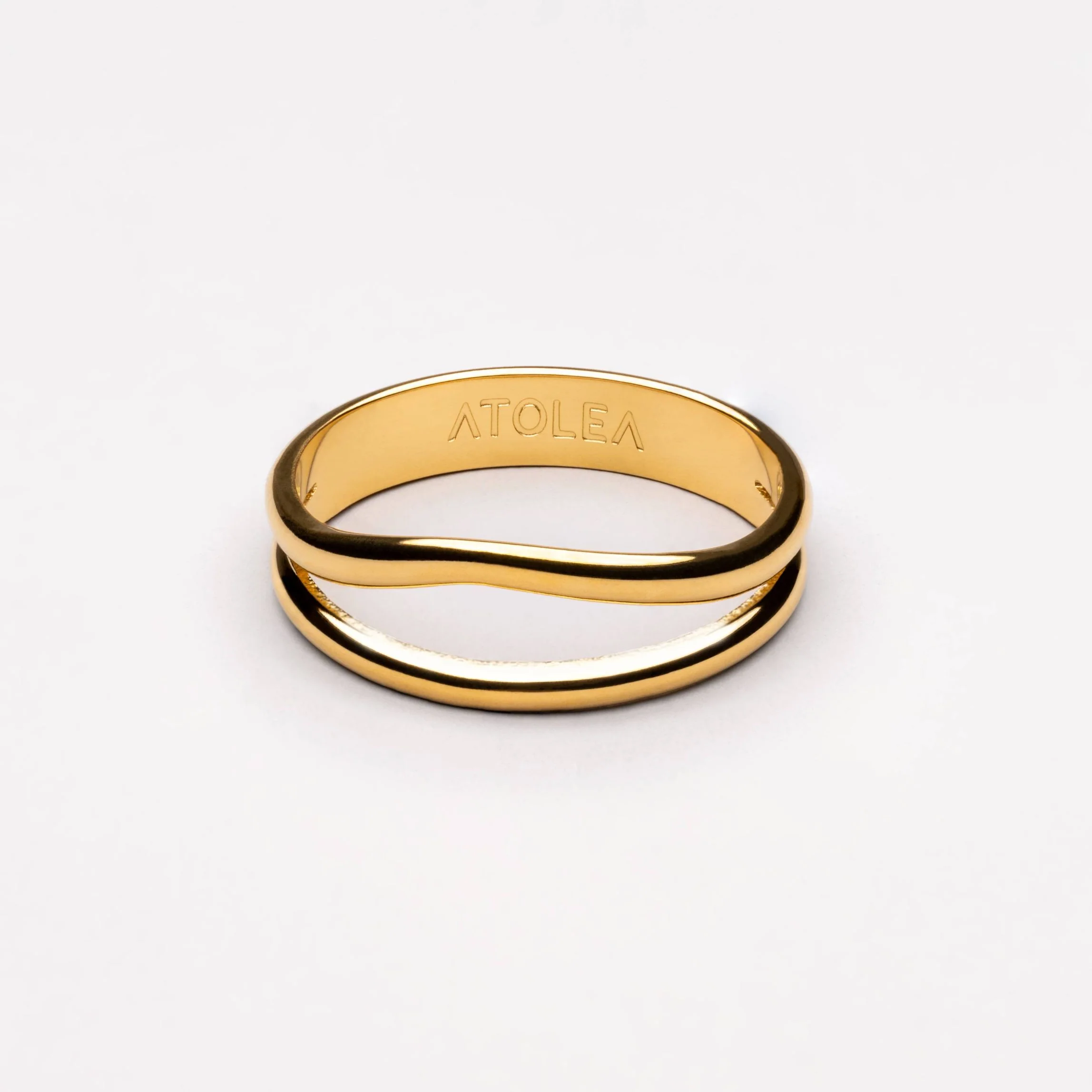 "Breeze" Double Ring