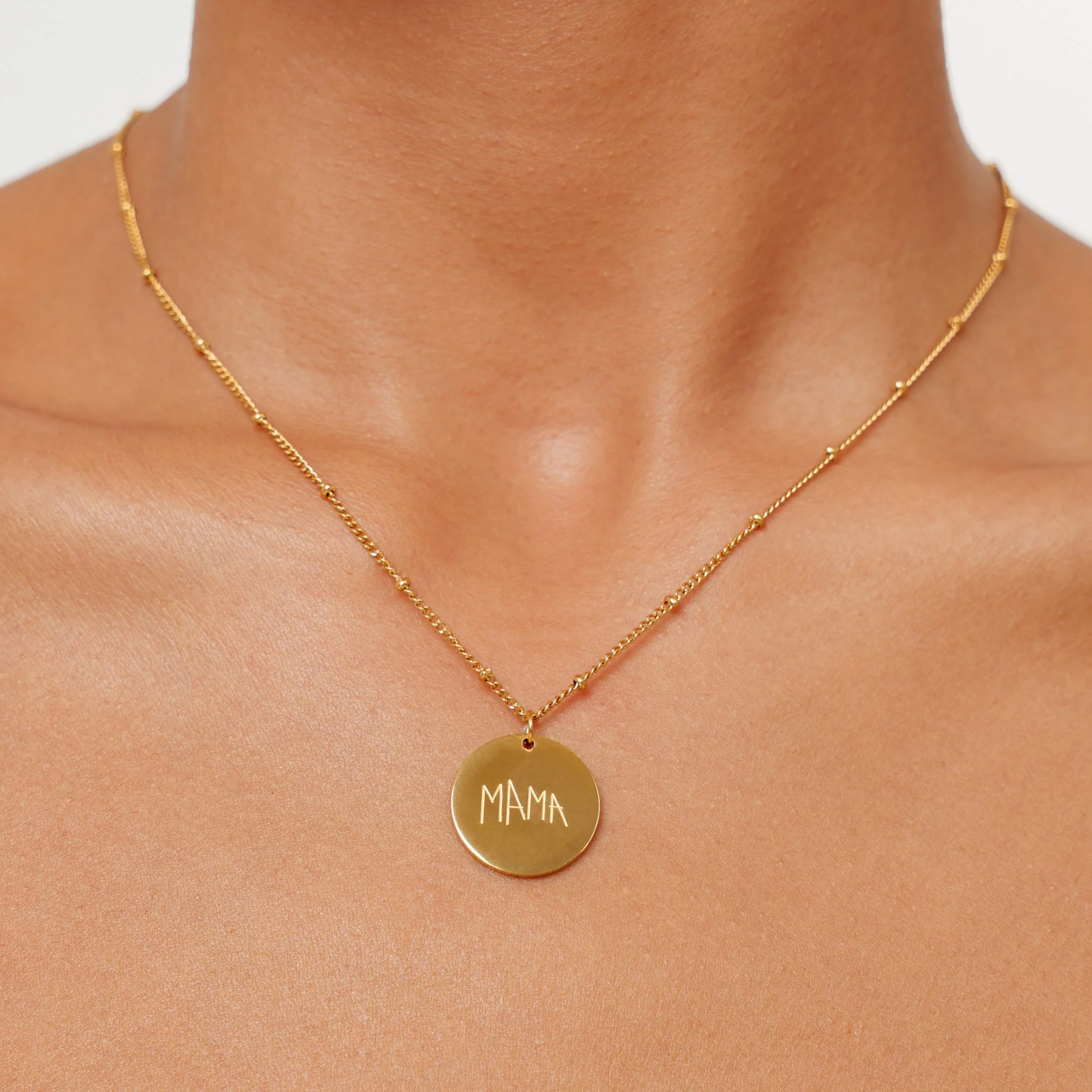 Drawing Disc Necklace - Image 2