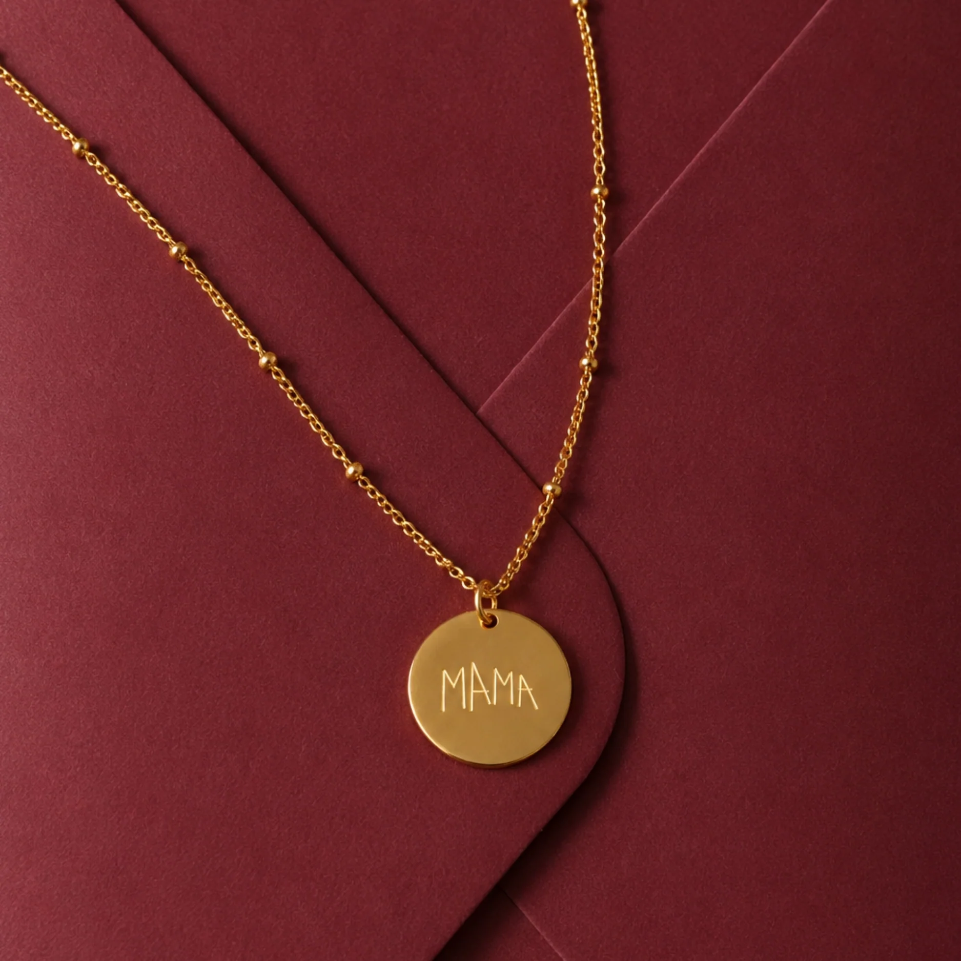 Drawing Disc Necklace - Image 6