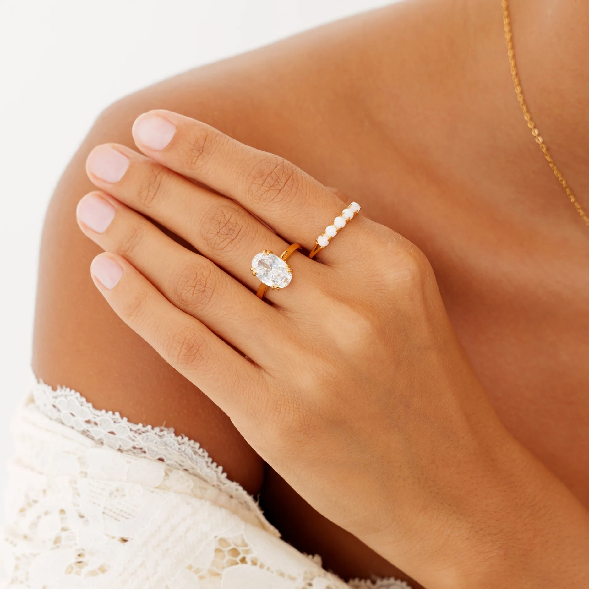 Opal Band Ring - Image 3