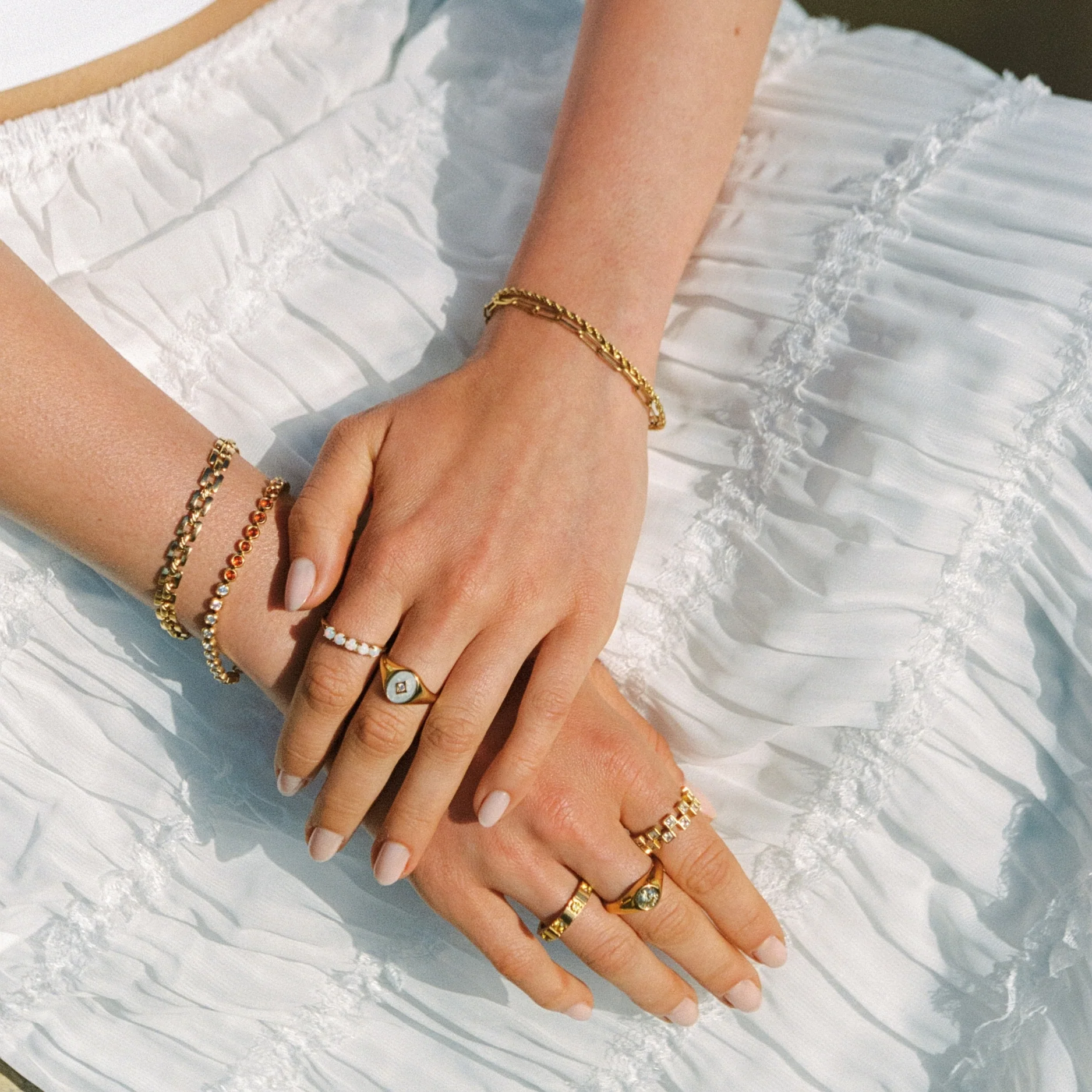 Opal Band Ring - Image 6
