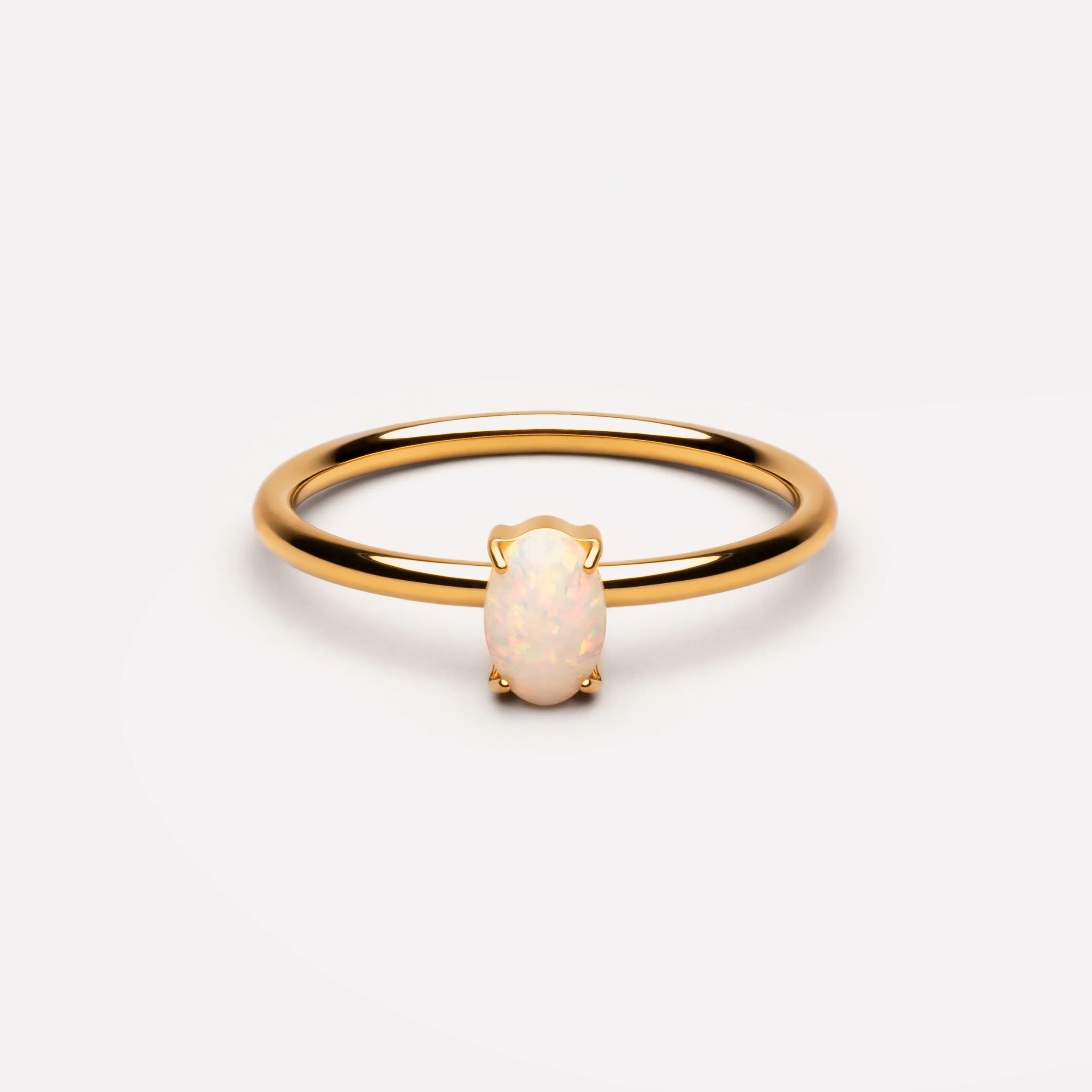 Oval Opal Ring