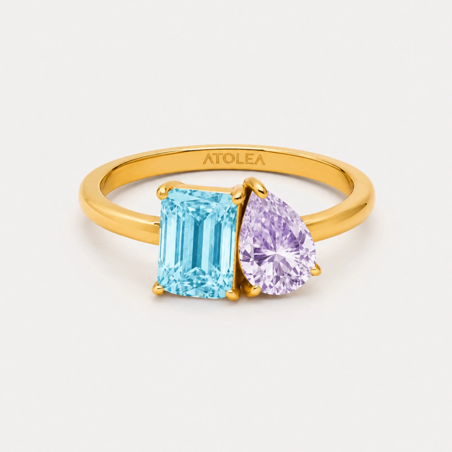 Toi et Moi Birthstone Ring - Image 10