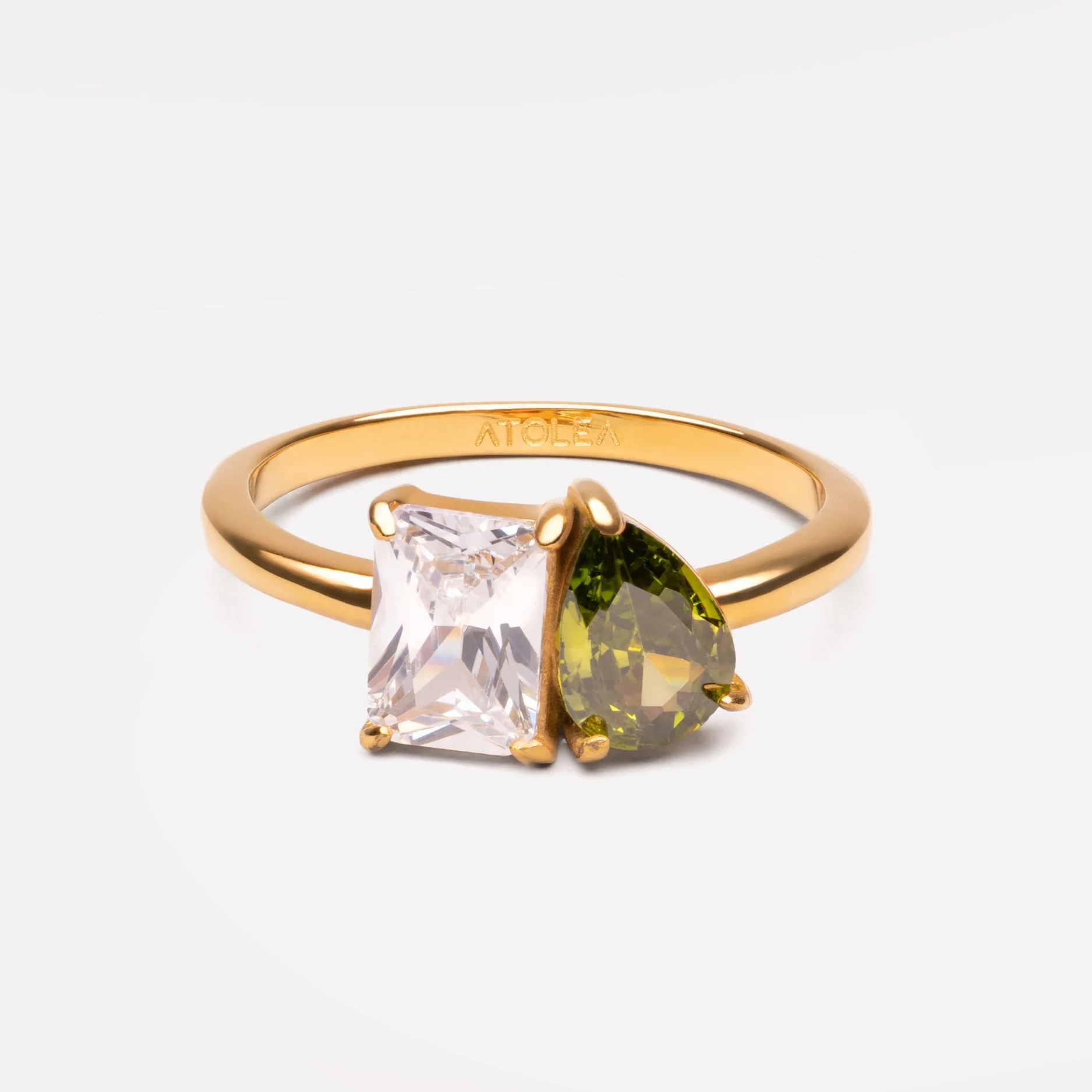 Toi et Moi Birthstone Ring - Image 4