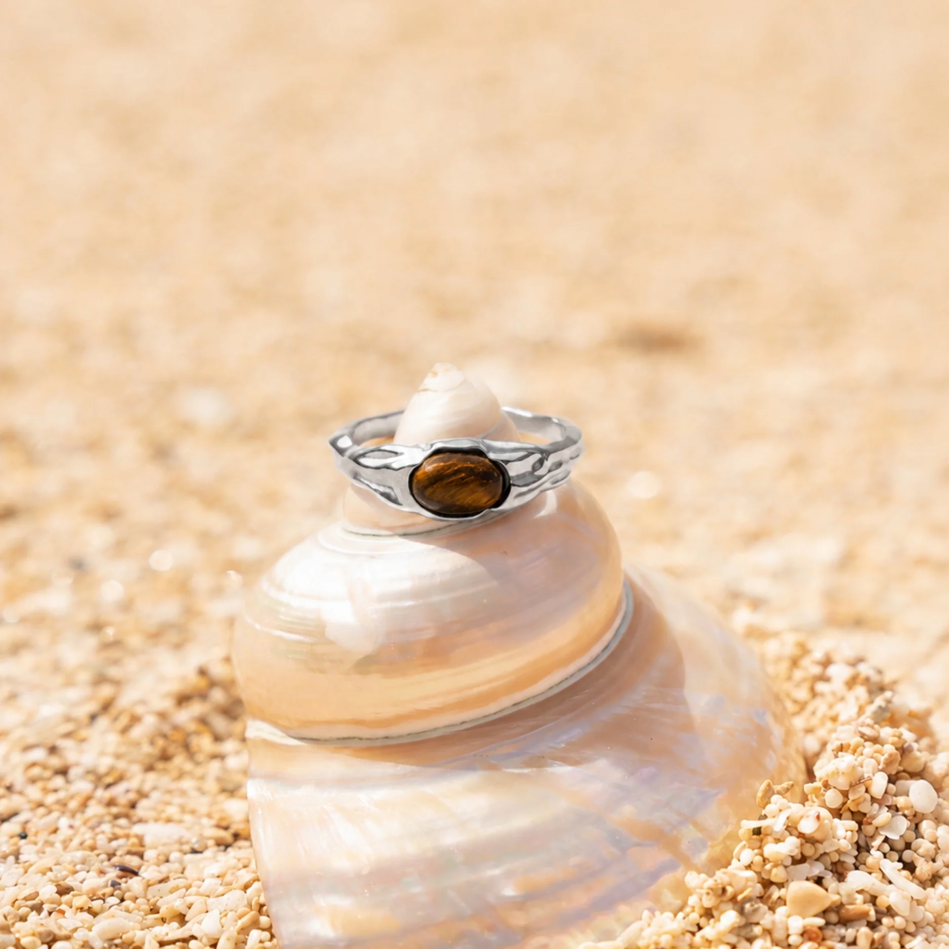 Tiger Eye Ring - Image 6