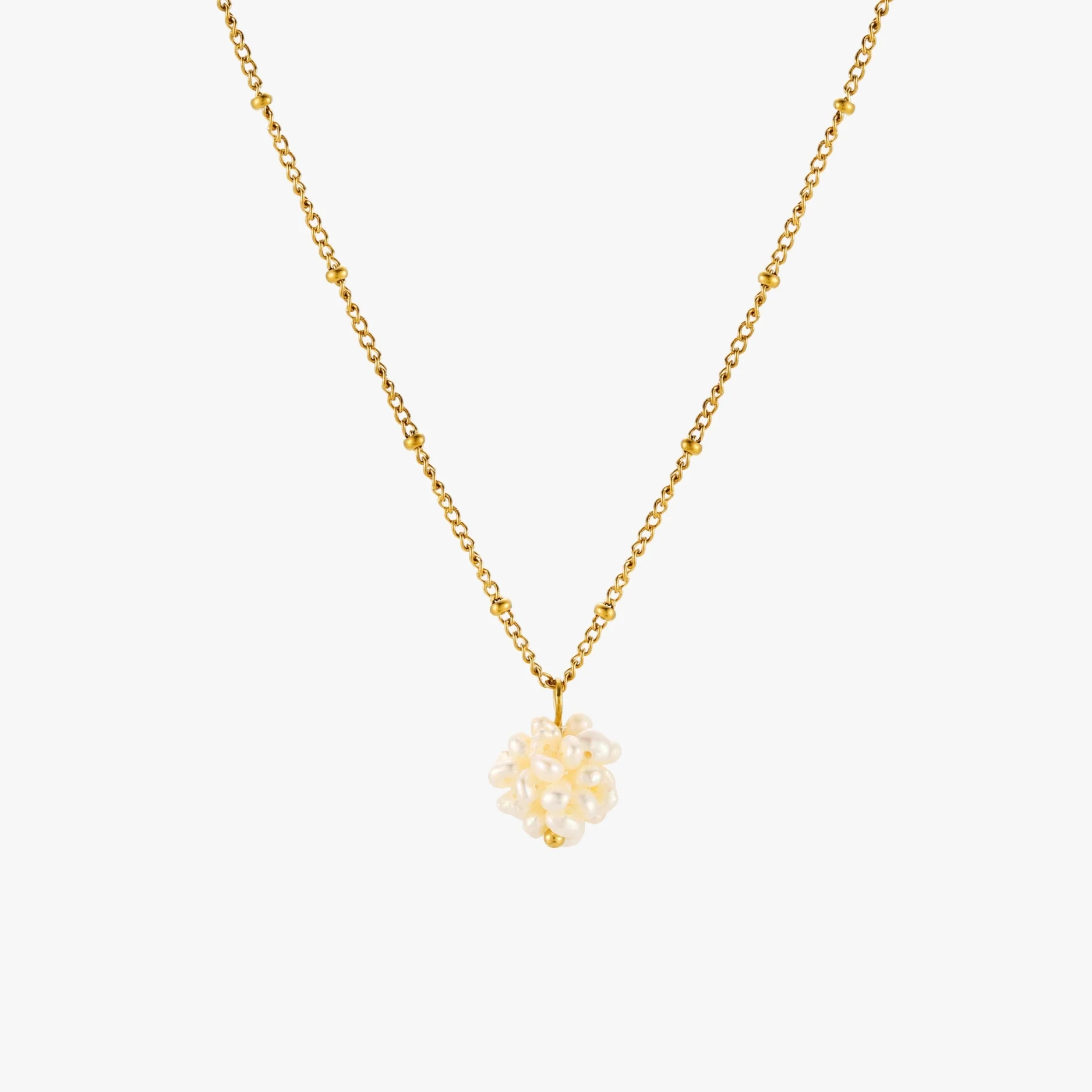 Tiny Pearls Necklace - Image 2