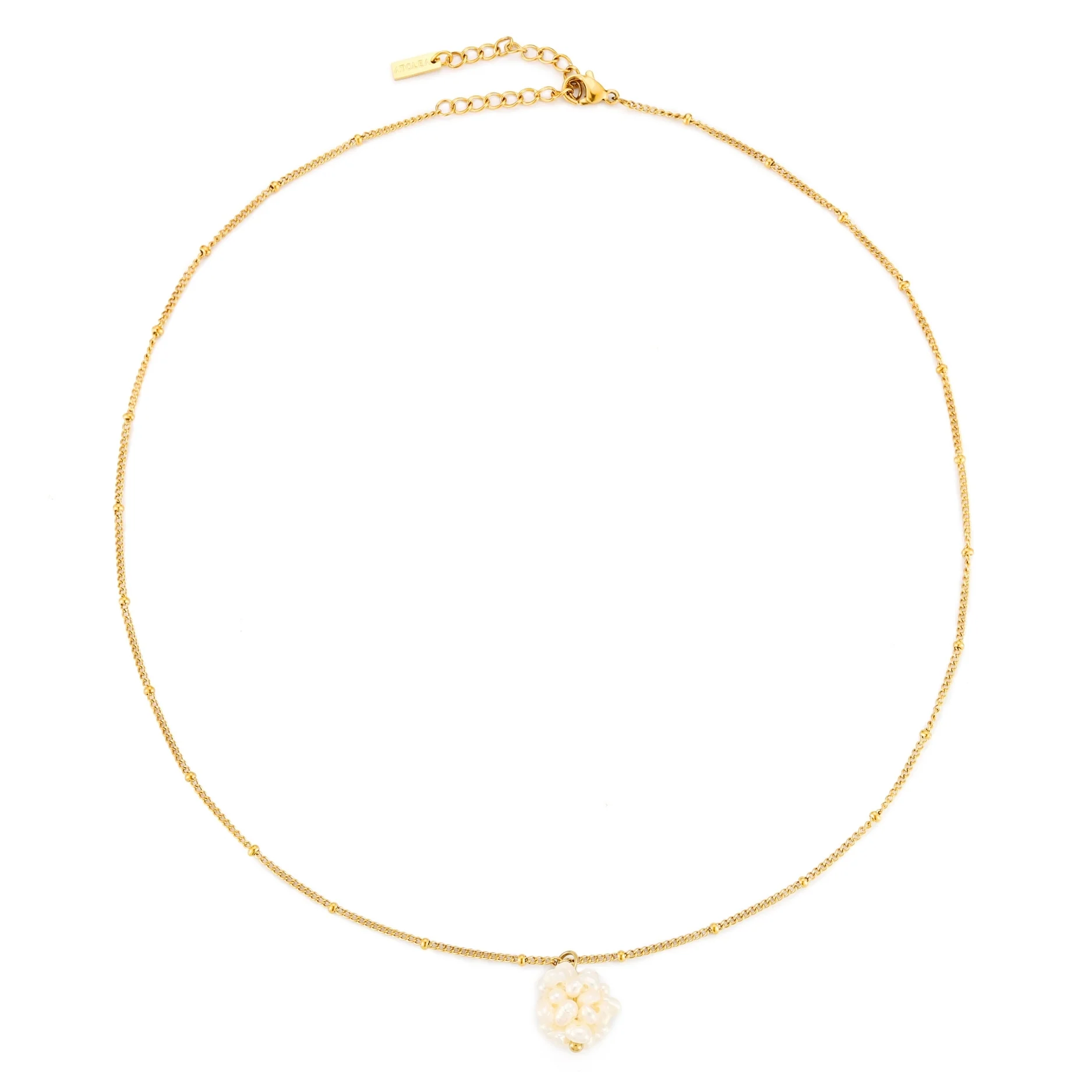 Tiny Pearls Necklace - Image 8