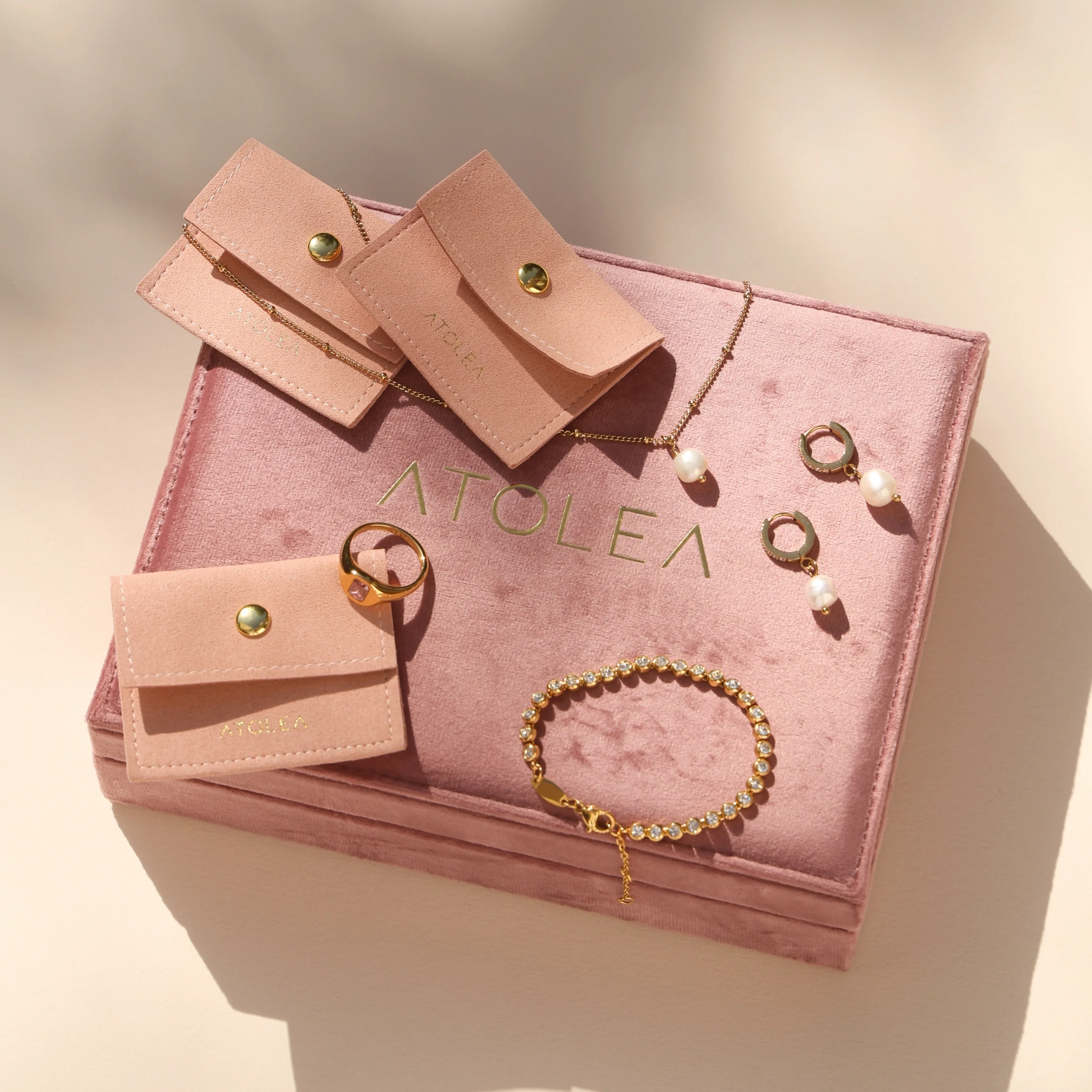 Signature Velvet Jewelry Box - Image 3