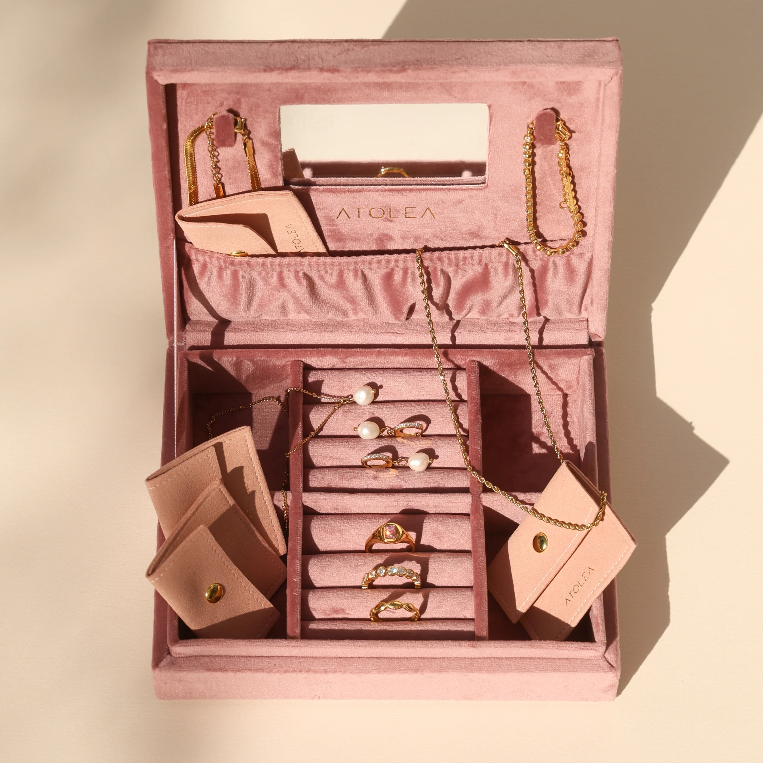 Signature Velvet Jewelry Box - Image 5